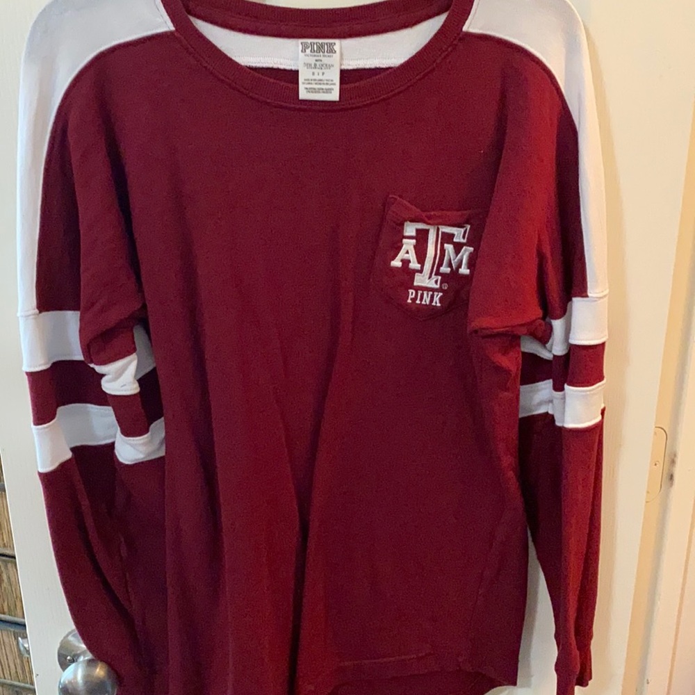 Texas a&m pink long sleeve